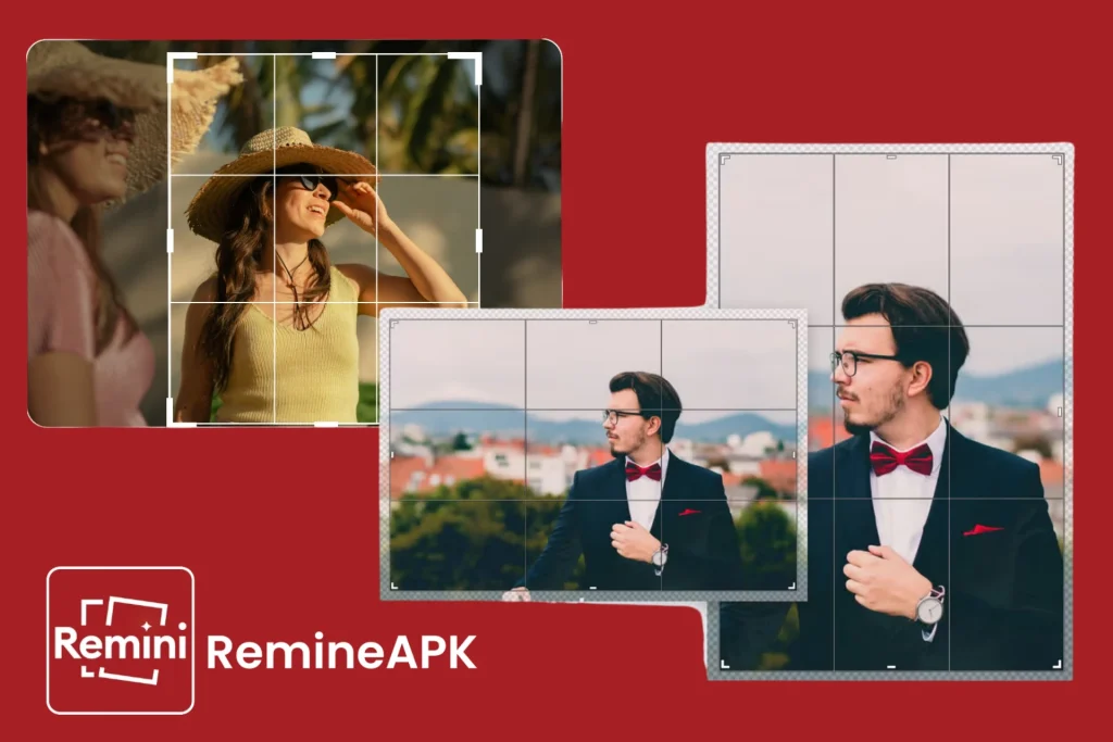 Crop Images with in remini app mod apk