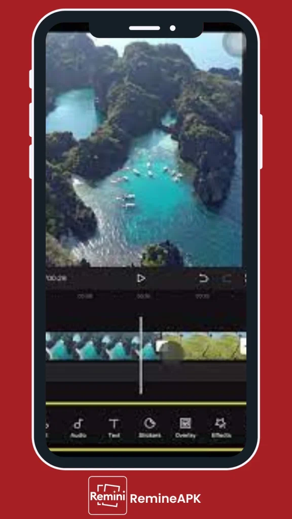 Remini screen shorts